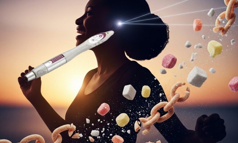 Auriculothérapie laser :  Votre alliée inattendue pour dire stop au sucre !