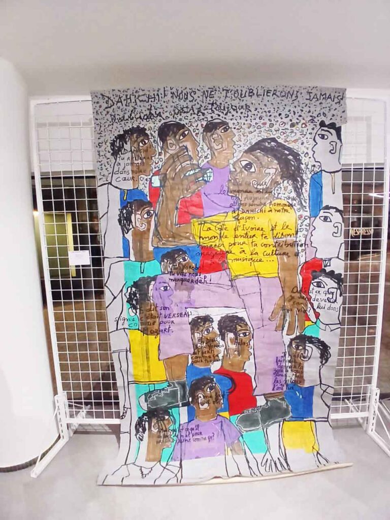 Un tableau de l'artiste Ceko Nihckasson Diabaté